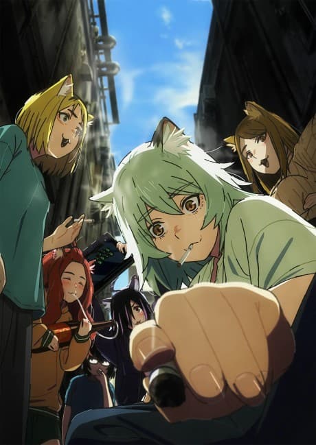 Chainsmoker Cat poster